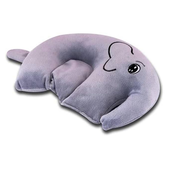 Baby Grey Elephant Head Support Pillow – Soft, Cozy & Gentle Comfort for Peaceful Sleep