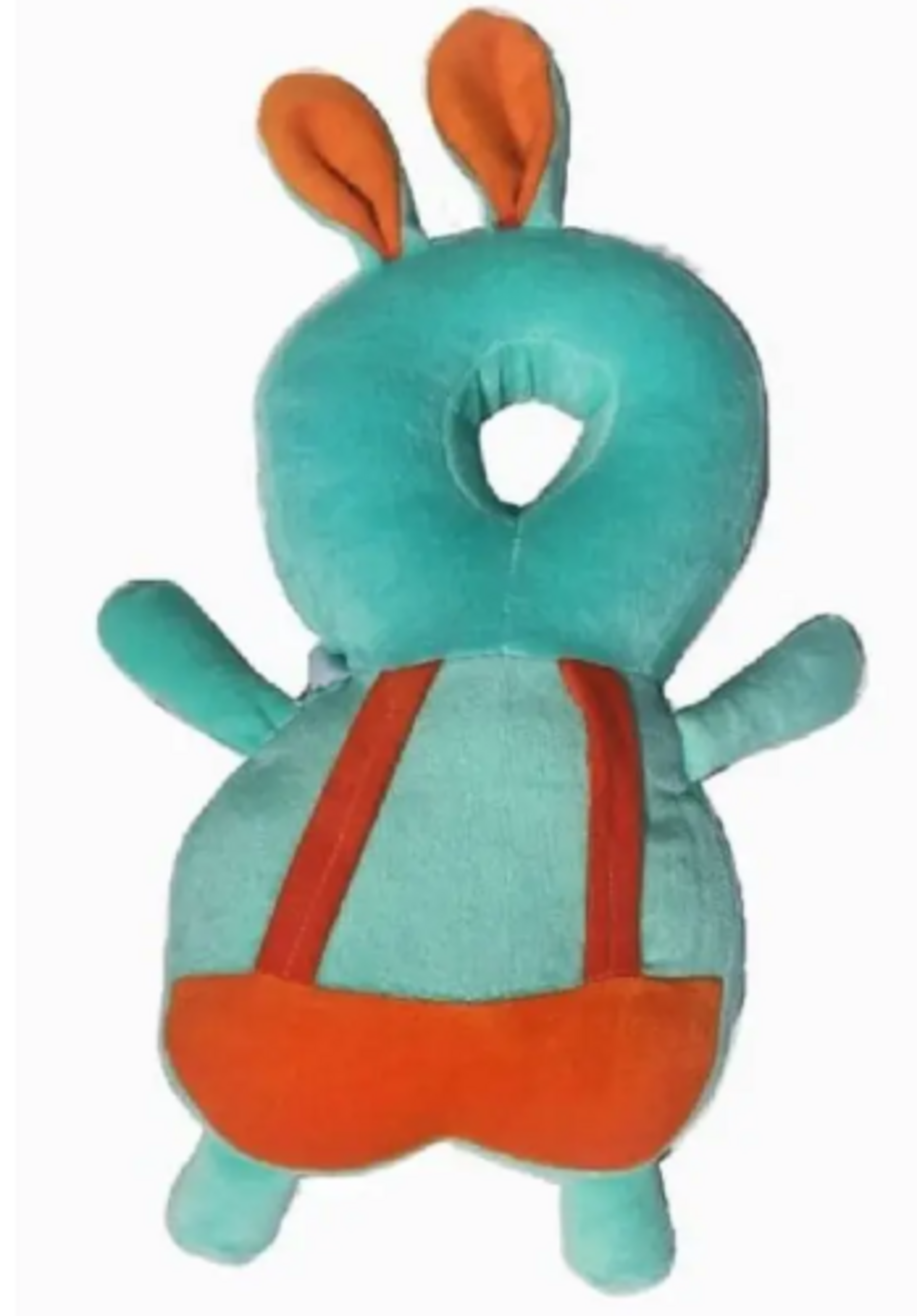 Baby Head Protection Pillow – Soft Green Bunny Design Cushion for Infants