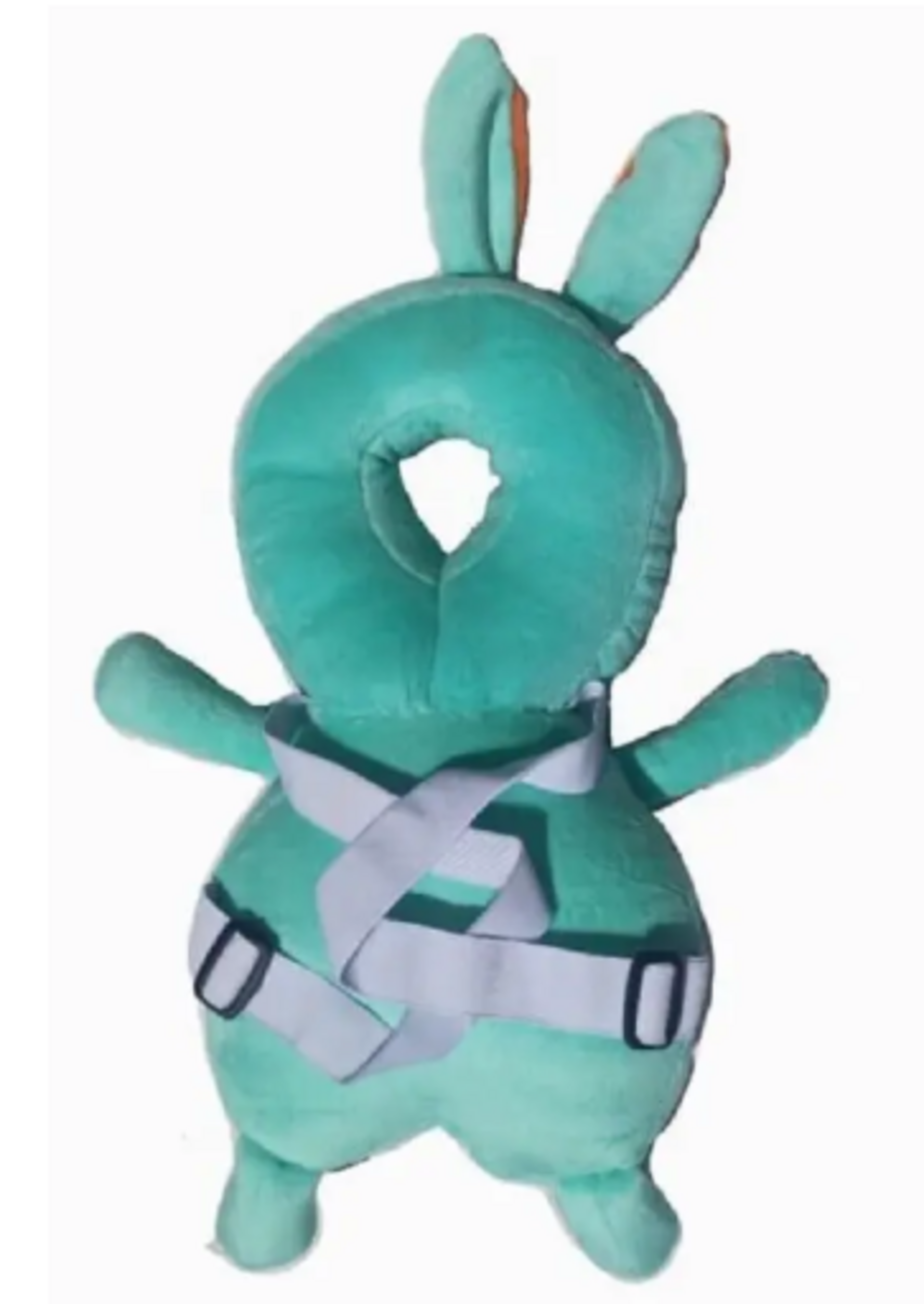 Baby Head Protection Pillow – Soft Green Bunny Design Cushion for Infants